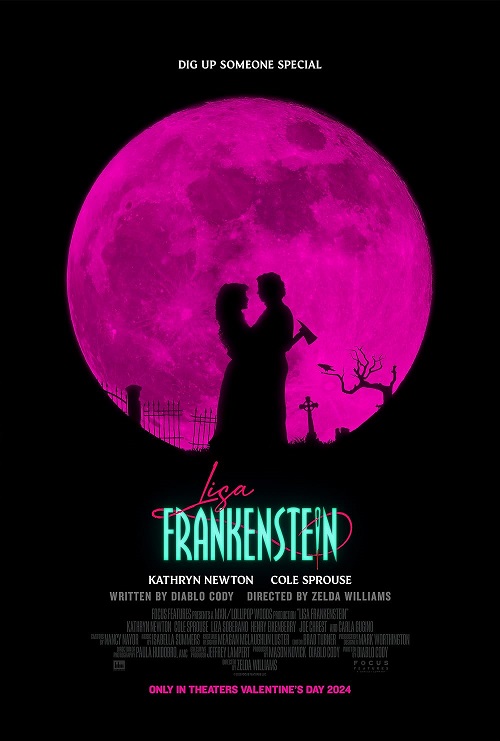 بهترین فیلم های عاشقانه 2024 - لیزا فرانکشتاین (Lisa Frankenstein)