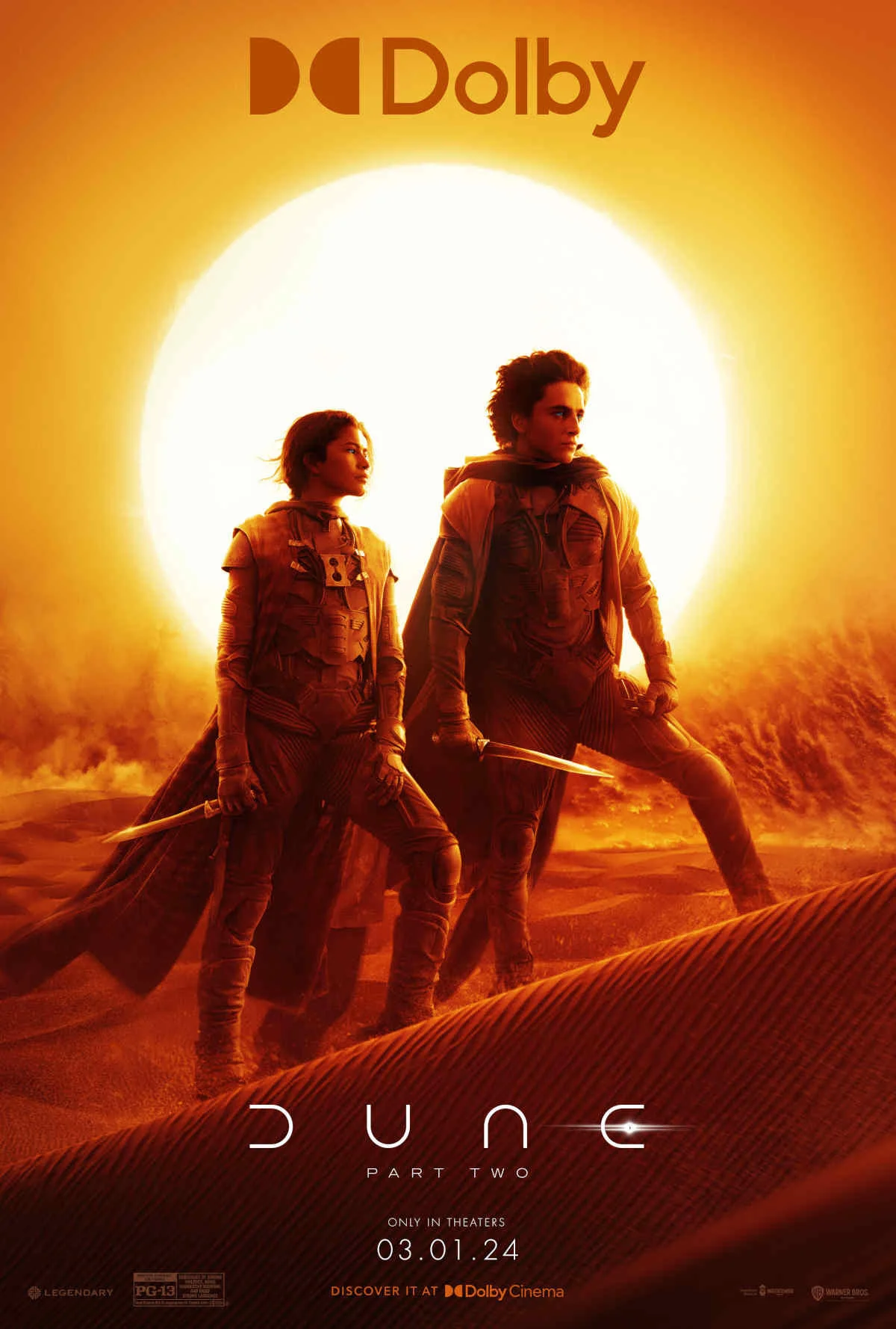 پوستر قسمت دوم فیلم Dune منتشر شد