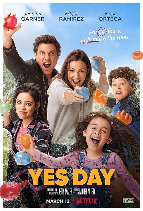 بهترین فیلم های جنا اورتگا در سال 2023 - روز بله گویی (Yes Day)