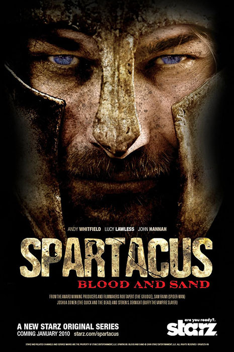 بهترین سریال های اکشن - اسپارتاکوس (Spartacus)